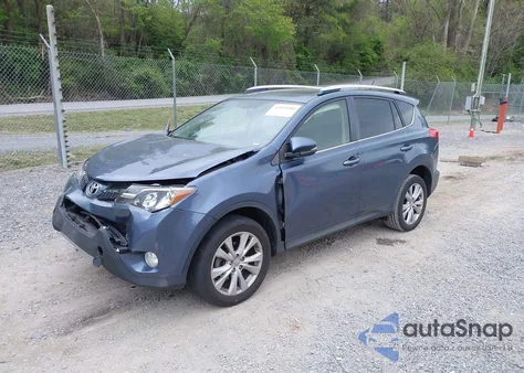 2013 Toyota Rav4 Limited из США, поврежденный, VIN JTMDFREV0DD012608